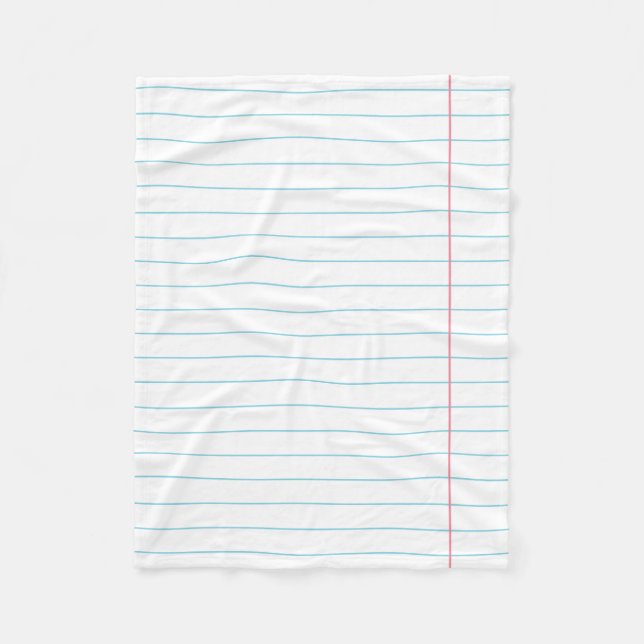 ANGEORDNETE LINES PAPIERdecke Fleecedecke (Vorderseite)