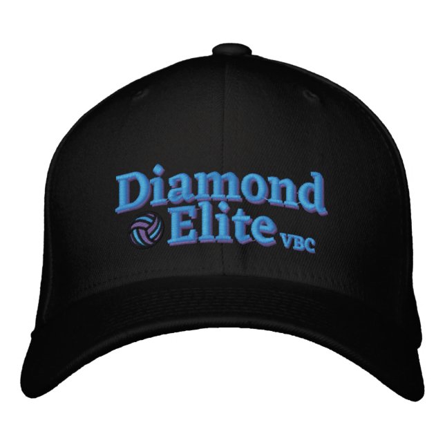 Angepasst Hat Diamond Elite vbc 1 Bestickte Baseballkappe (Vorderseite)