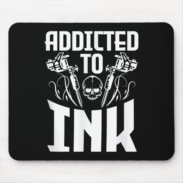 Angepasst zum Sonnenschein Tattoo Lover Künstler S Mousepad (Vorne)