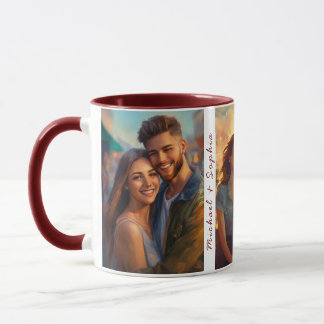 Angepasste 3-Foto-Tasse Tasse