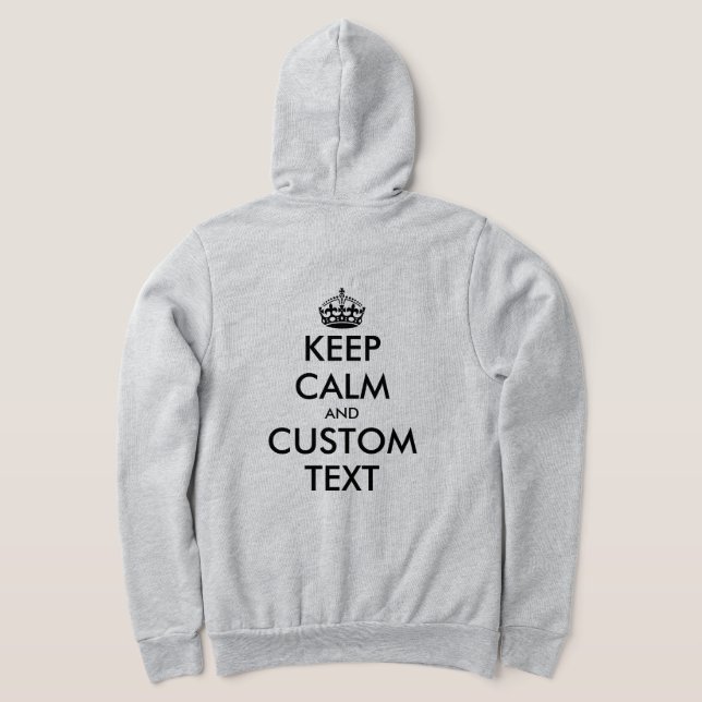 Angepasste behalte graue Reißverschlüsse für Fraue Hoodie (AblageHinten)