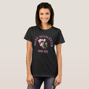 Angepasste beste Mama je Muttername T-Shirt