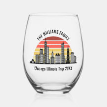 Angepasste Chicago-Sonnenuntergangsreise - Souveni