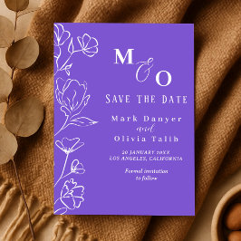 Angepasste Hochzeitsankündigung - Save the Date Ka