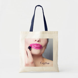 Angepasste Lipstick-Totbeutel Tragetasche