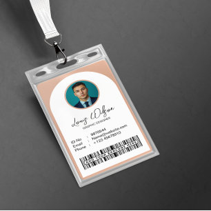 Angepasste Mitarbeiter-ID Ausweis