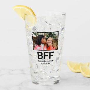 Angepasste moderne beste Freundin für immer beste  Glas