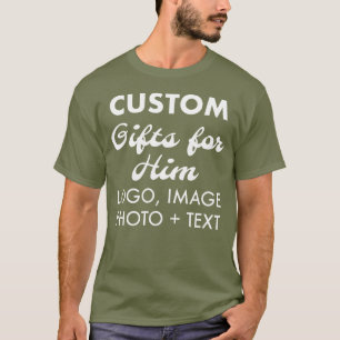 Angepasste personalisierte Männermüdigkeit Grüner  T-Shirt