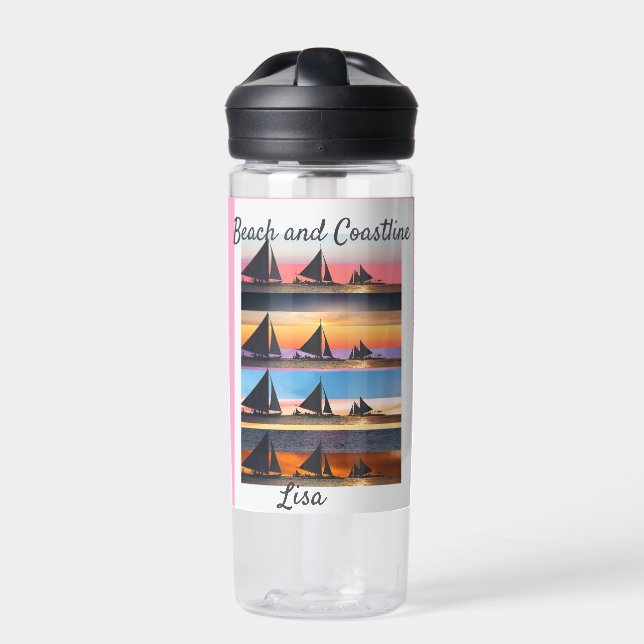 Angepasste Set Sails  Trinkflasche (Vorderseite)