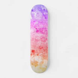 Angepasste Trendrosa Blau Lila Grün Moderne Skateboard