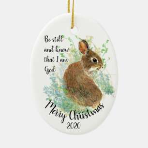 Angepasste Weihnachten noch bin ich Gott Zitat Keramikornament