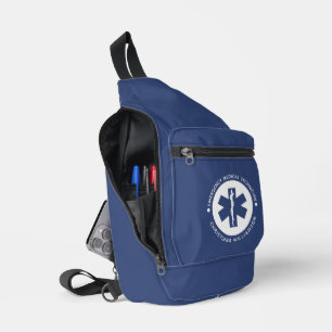 Angepasster EMT-Symbol Notmediziner Crossbody Bag