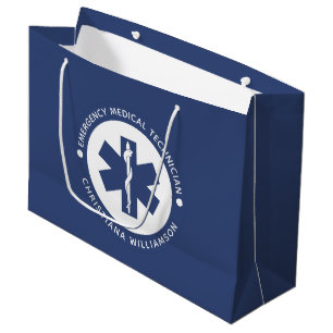 Angepasster EMT-Symbol Notmediziner Große Geschenktüte