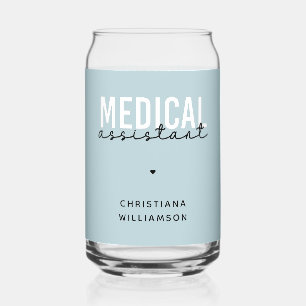Angepasster medizinischer Assistent Geschenk ein Dosenglas