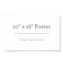 Angepasstes 20 x 16 Poster