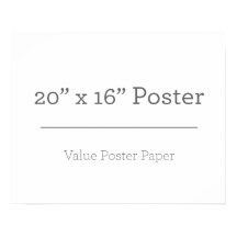 Angepasstes 20 x 16 Poster