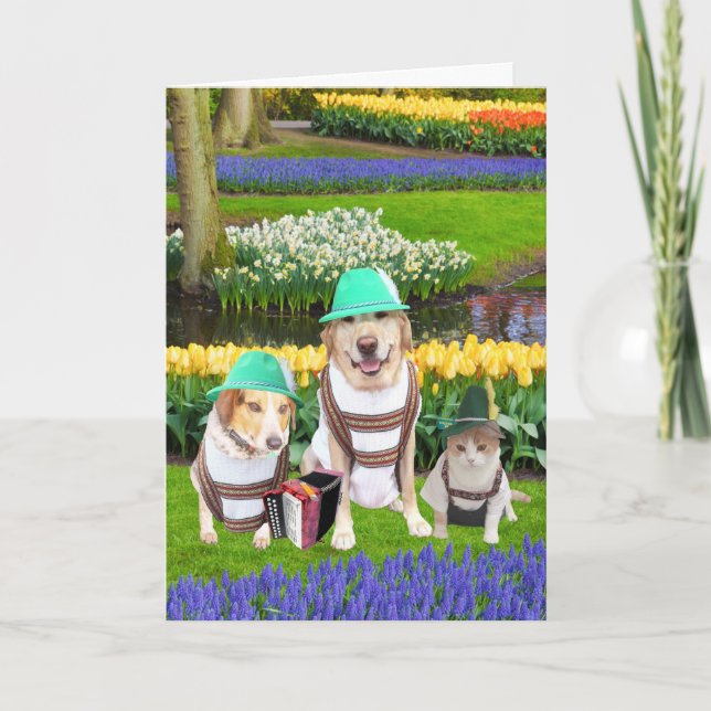 Angepasstes Deutsch Karte (Vorderseite)