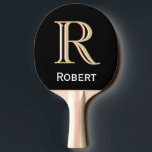 Angepasstes dreistufiges Monogramm mit Vorname Pin Tischtennis Schläger<br><div class="desc">EINZIGARTIGE LAYERING DES MONOGRAMM — schauen Sie genau hin und Sie werden drei Farben sehen, die ihm das Gefühl der Tiefe geben. Personalisiert zusätzlich mit dem Vornamen. Spezielle Idee für ein Geschenk oder Sie können einfach nur für sich selbst genießen! Wenn Sie Fragen zum Design oder eine spezielle Anfrage haben,...</div>