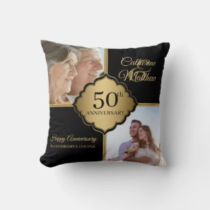 Angepasstes Foto 50 Jahre Kissen