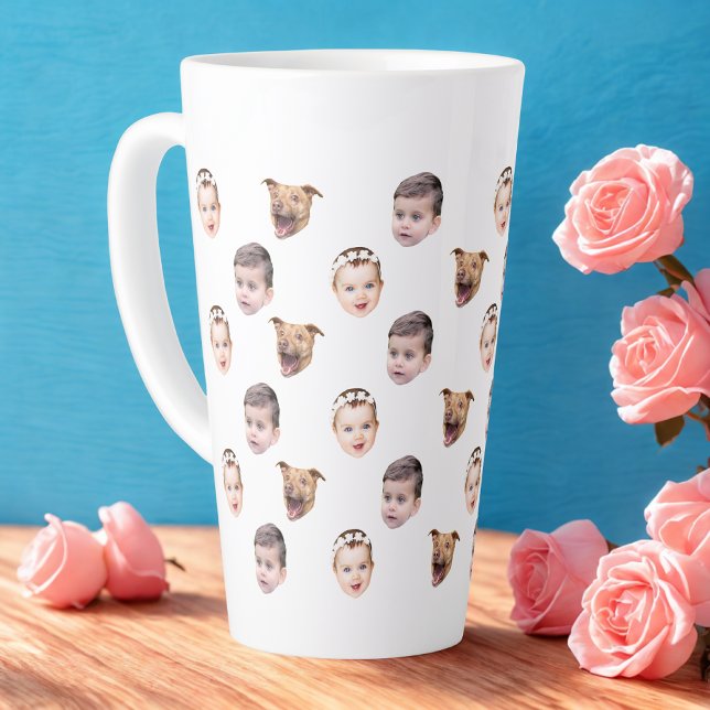Angepasstes Gesicht, einzigartiges Familiengeschen Milchtasse (Von Creator hochgeladen)