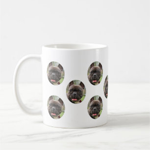 Angepasstes Hundegesicht - Personalisiertes Muster Kaffeetasse