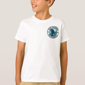 Angepasstes Kids Pickleball Old School Club T-Shir T-Shirt