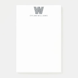 Angepasstes, modernes Minimalistisch geometrisches Post-it Klebezettel