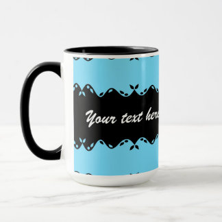 Angepasstes Monogramm-Design Tasse