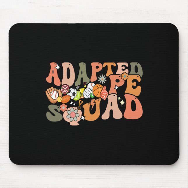 Angepasstes Pe Squad Ck Zur Schule Lehrer Angepass Mousepad (Vorne)