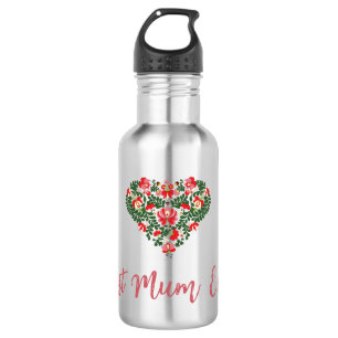 Angepasstes Personalisiertes Mum-Ever-Skript Edelstahlflasche