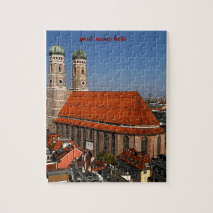 Angepasstes Puzzle von München Deutschland