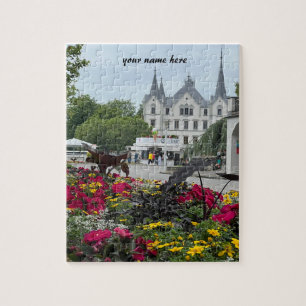 Angepasstes Reise-Puzzle der Schweiz