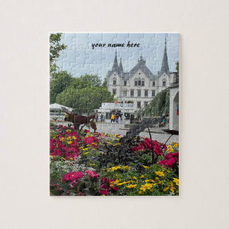 Angepasstes Reise-Puzzle der Schweiz