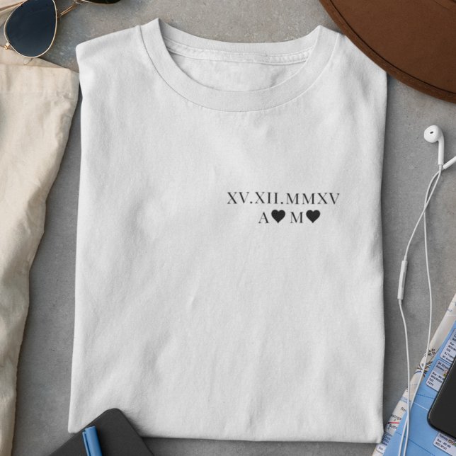 Angepasstes römisches Numerum T-Shirt (Von Creator hochgeladen)