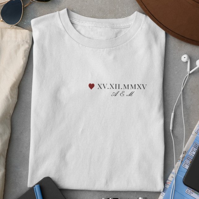 Angepasstes römisches Numerum T-Shirt (Von Creator hochgeladen)