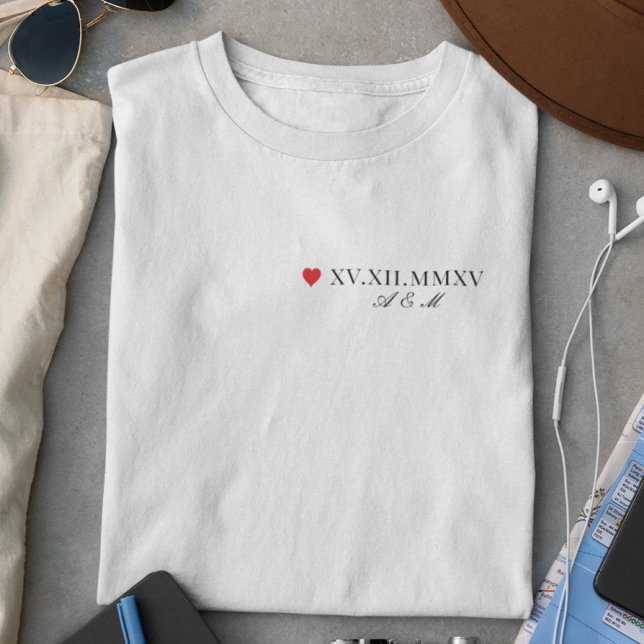 Angepasstes römisches Numerum T-Shirt (Von Creator hochgeladen)