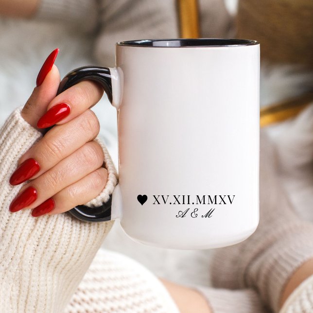 Angepasstes römisches Numerum Tasse (Von Creator hochgeladen)