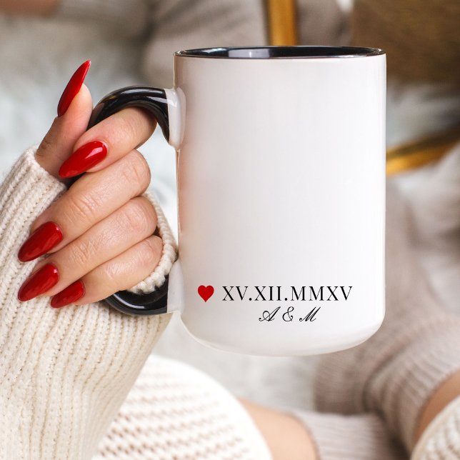 Angepasstes römisches Numerum Tasse (Von Creator hochgeladen)