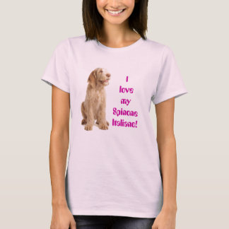 angepasstes T-Stück der Damen - i-Liebe mein T-Shirt