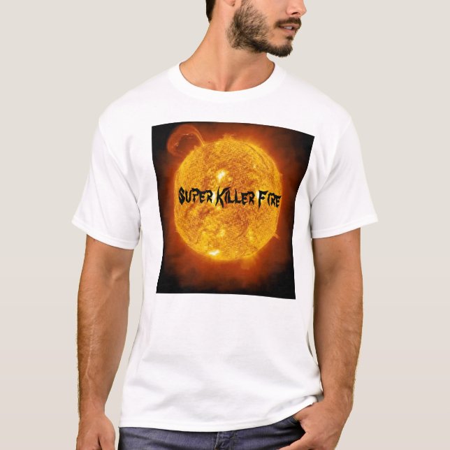 Angepasstes T-Stück des Supermörder-Feuers T-Shirt (Vorderseite)