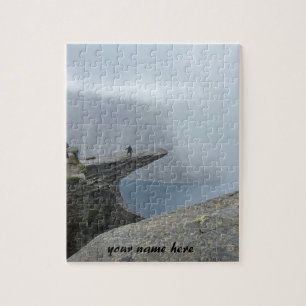 Angepasstes Trolltunga-Puzzle aus Norwegen