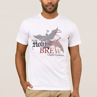 Angepasstes weißes T-Stück des heiligen Brew T-Shirt