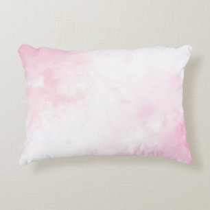 Angerautes Polyester Dekokissen