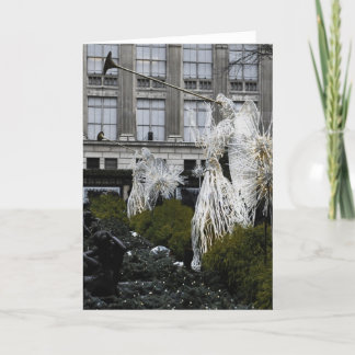 Anges à Manhattan, carte de Noël de NYC