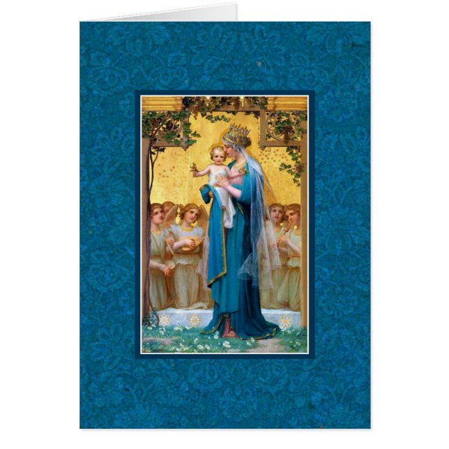 Anges bénis de Vierge Marie catholiques (Devant)