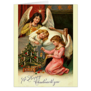 Anges de Noël Vintage