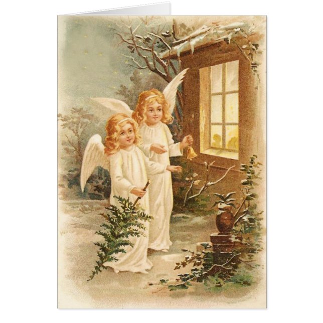 Anges de Noël Vintage (Devant)