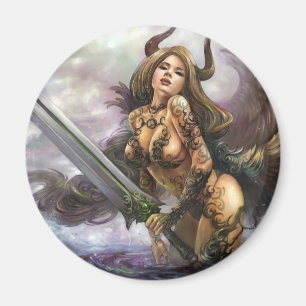 Anges foncés "Aldornia" d'Azmodues, aimant