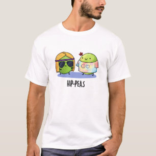 Angesagt-erbse Funny Hippie Peas Pun T-Shirt