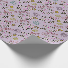 Angesagt Holidaze - Lavendelnebel Geschenkpapier